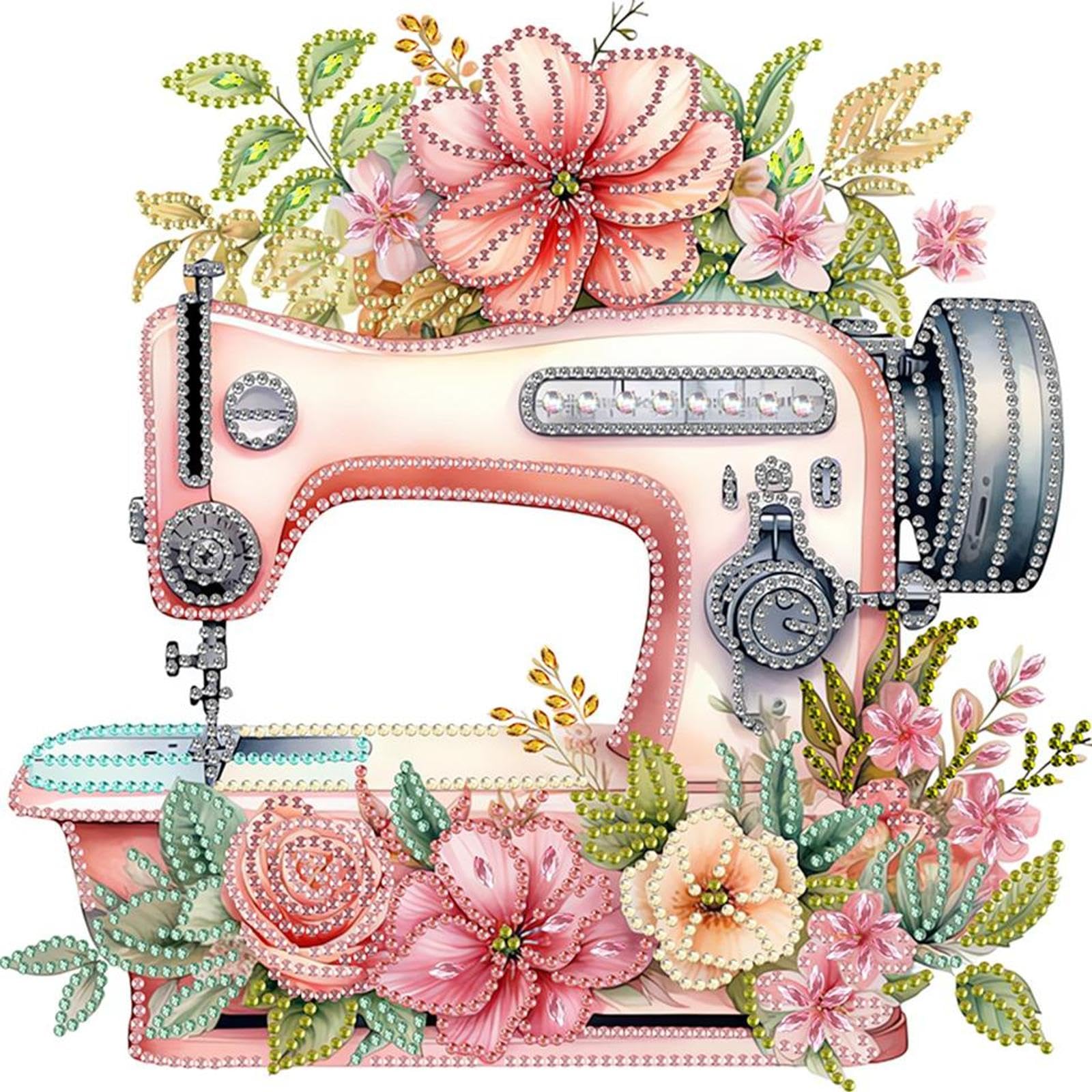 Amazon.com: POETRYDRAW Sewing Machine DIY Diamond Art Painting Kit